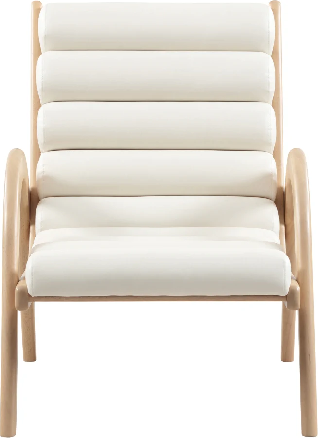 Randal Vegan Leather Upholstered Accent Chair - Image 12