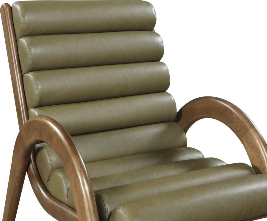 Randal Vegan Leather Upholstered Accent Chair - Image 16