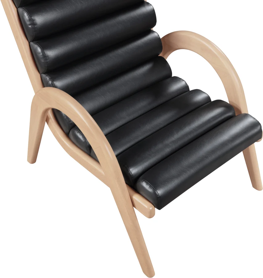 Randal Vegan Leather Upholstered Accent Chair - Image 7