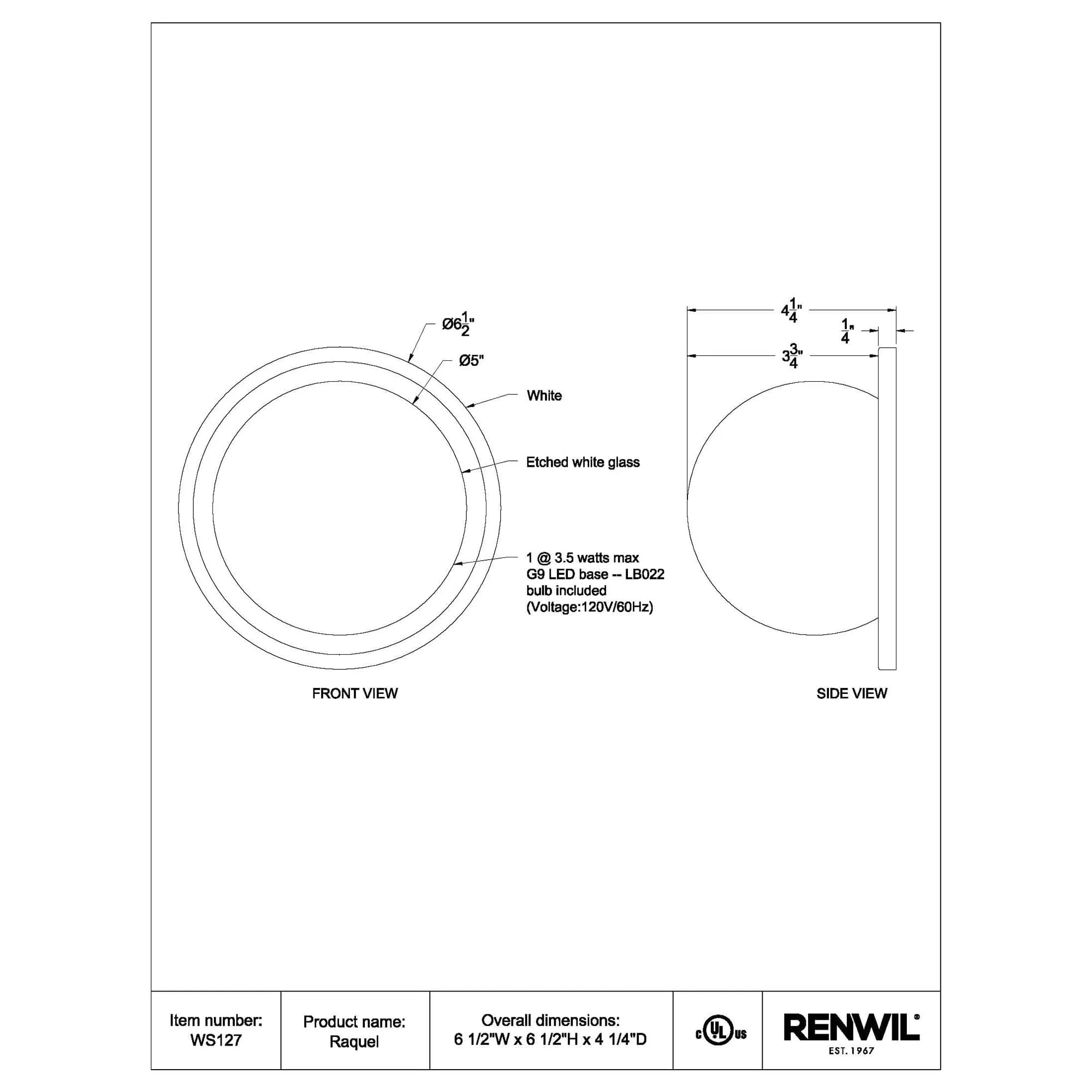 Raquel Wall Sconce - Image 5