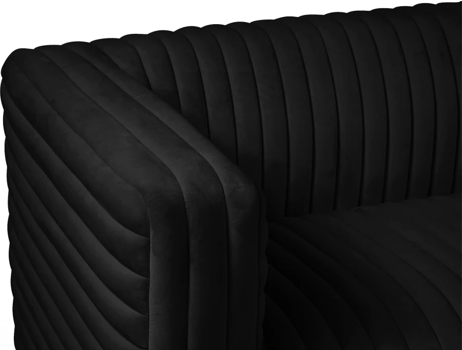 Ravish Velvet Upholstered Chair - Image 10