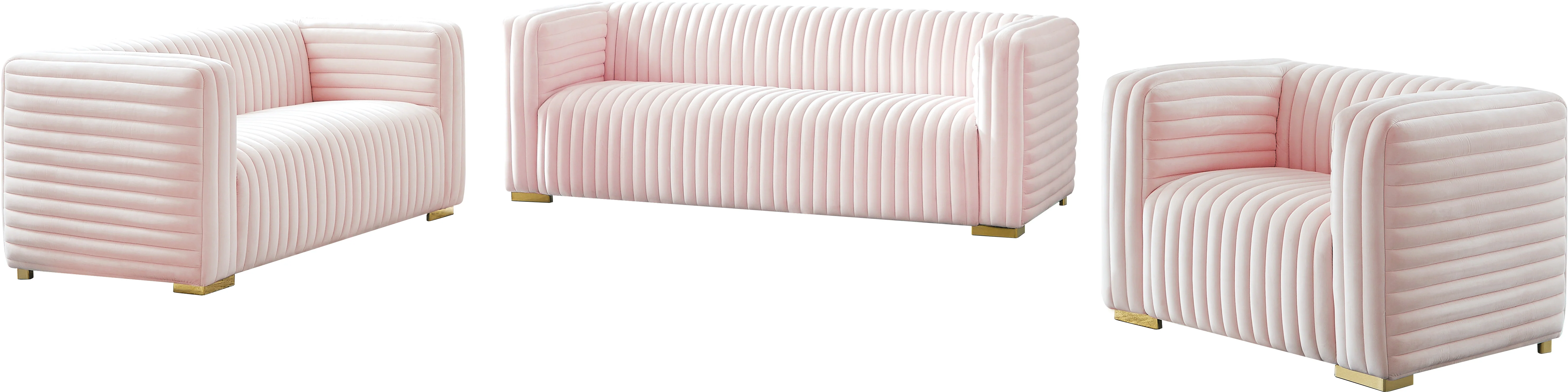 Ravish Velvet Upholstered Chair - Image 101