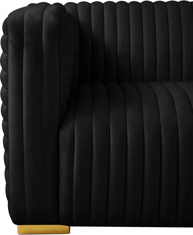 Ravish Velvet Upholstered Chair - Image 13