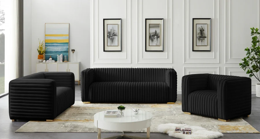Ravish Velvet Upholstered Chair - Image 15