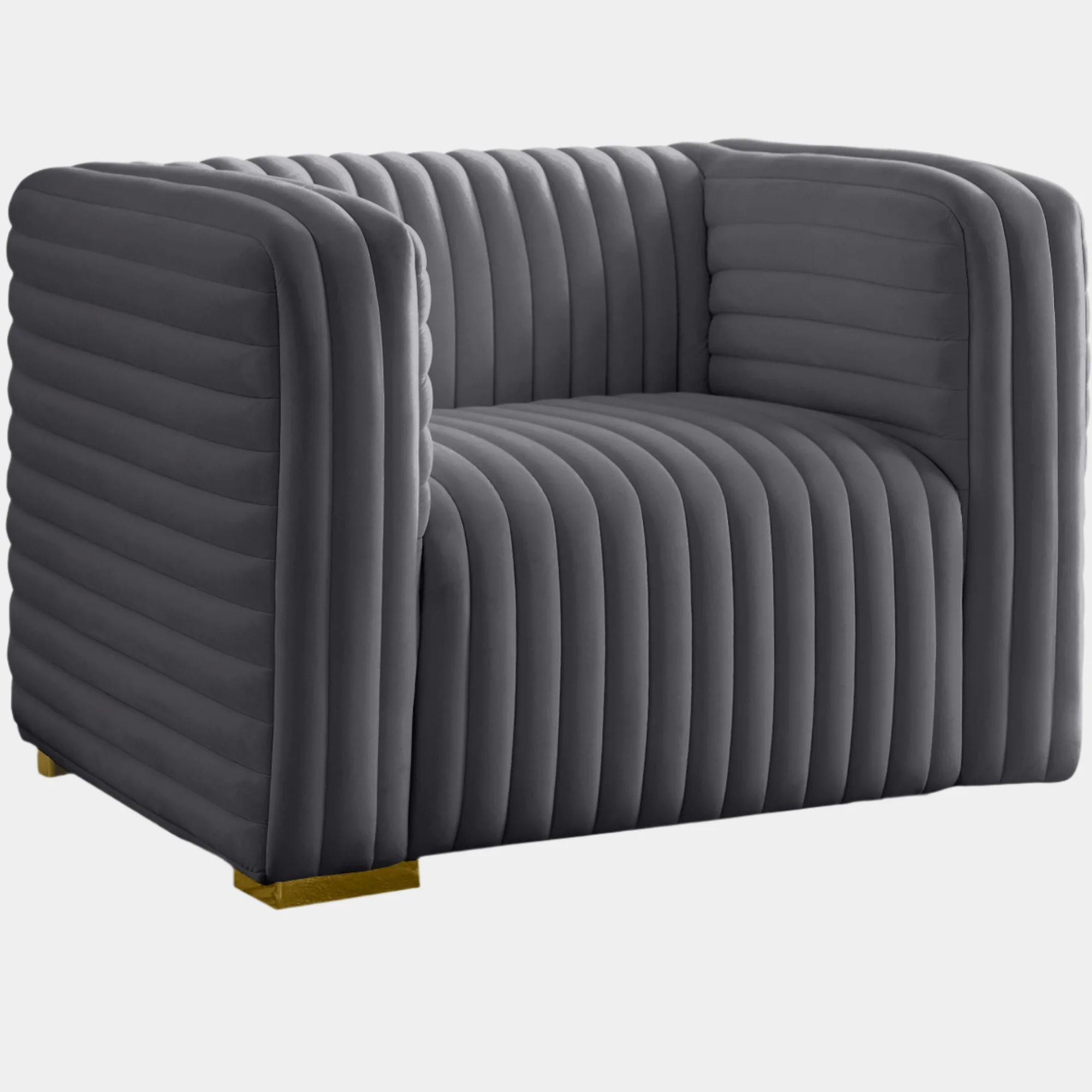 Ravish Velvet Upholstered Chair - Image 19