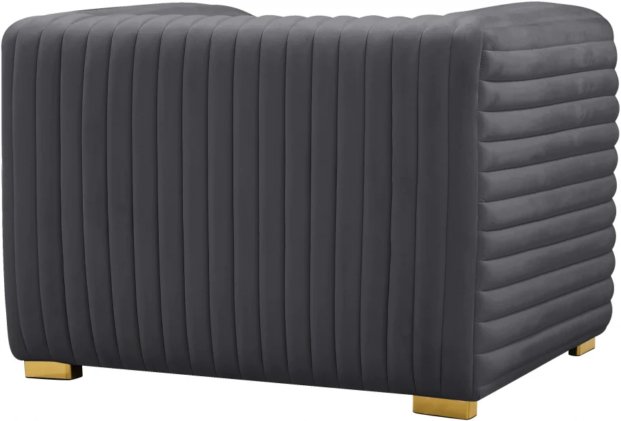 Ravish Velvet Upholstered Chair - Image 23