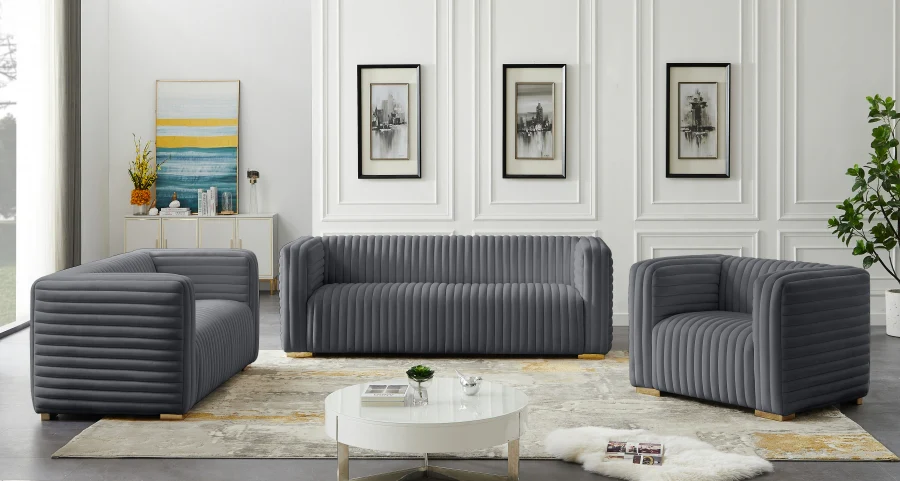 Ravish Velvet Upholstered Chair - Image 32