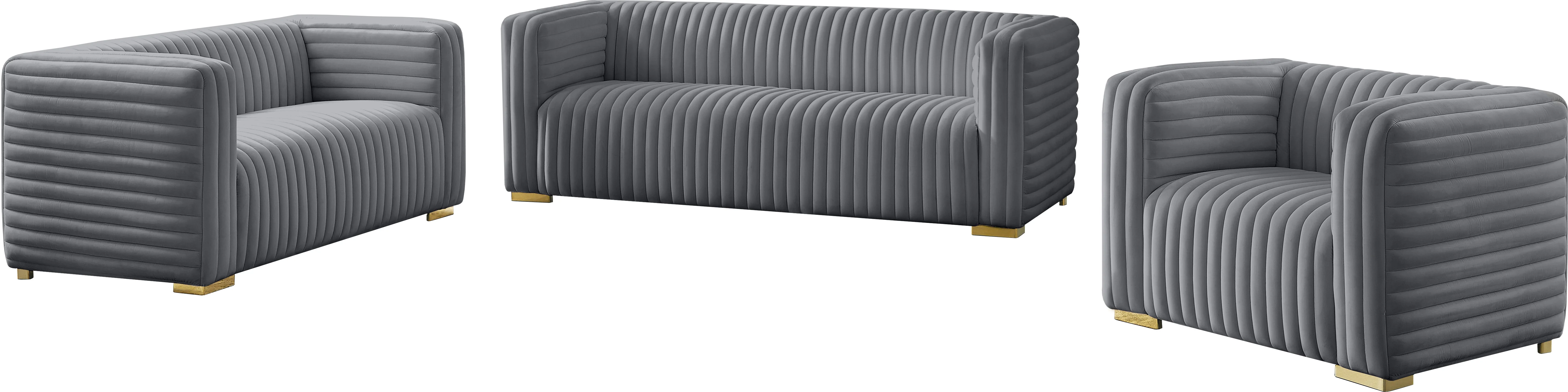 Ravish Velvet Upholstered Chair - Image 33