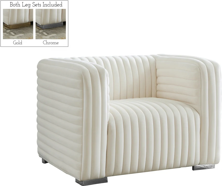 Ravish Velvet Upholstered Chair - Image 37