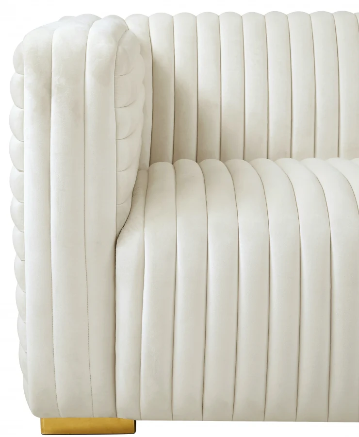 Ravish Velvet Upholstered Chair - Image 47