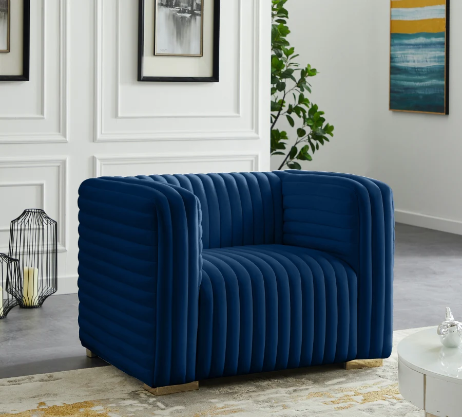 Ravish Velvet Upholstered Chair - Image 54