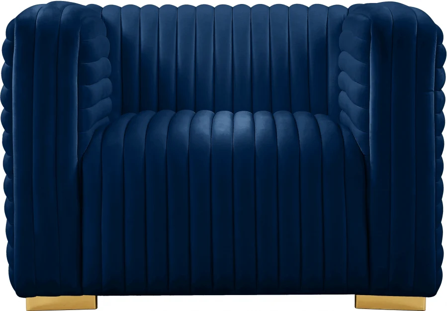 Ravish Velvet Upholstered Chair - Image 57