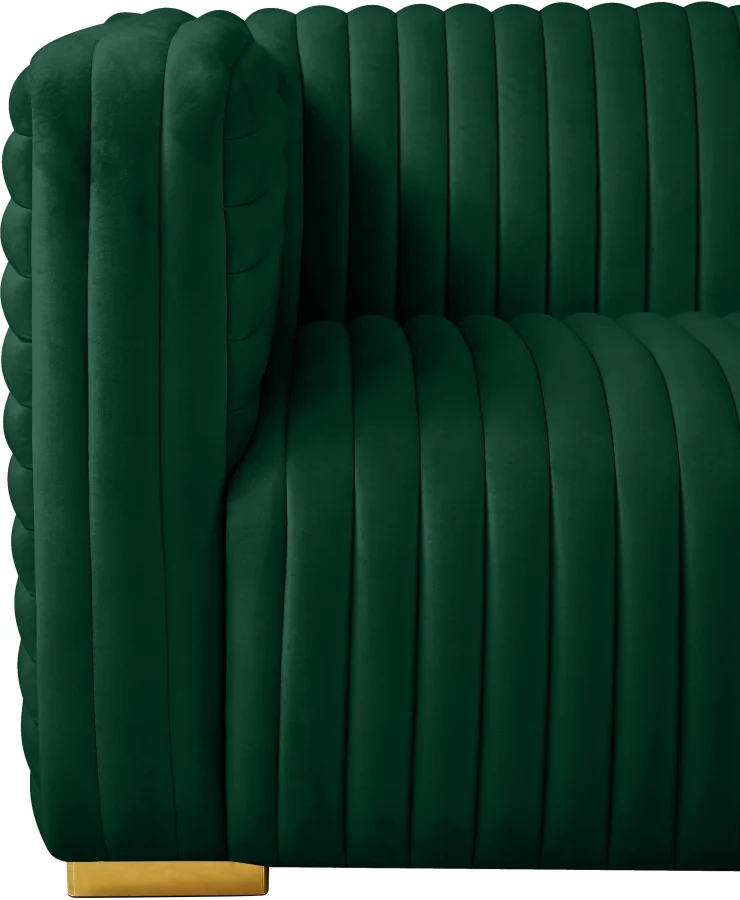 Ravish Velvet Upholstered Chair - Image 80