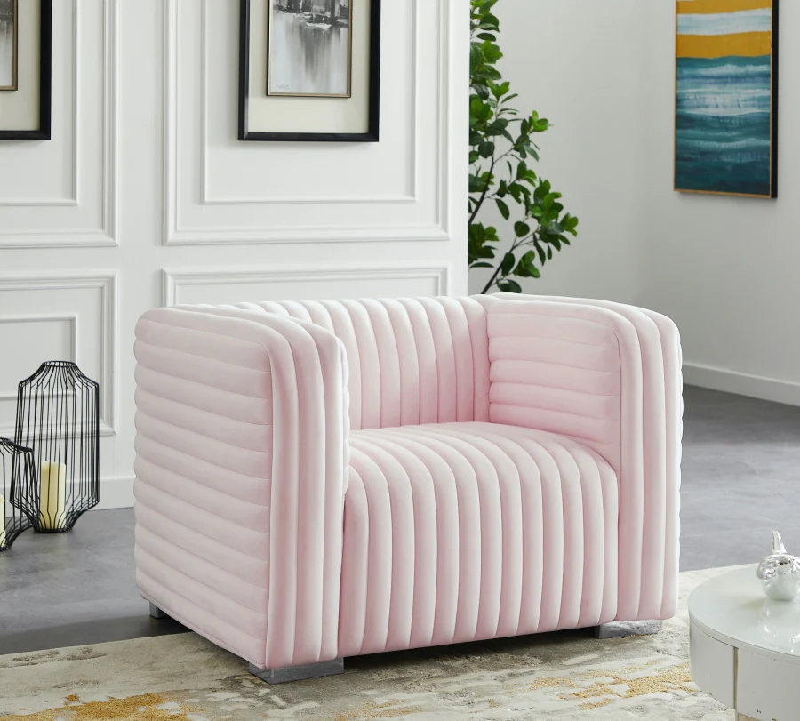 Ravish Velvet Upholstered Chair - Image 89
