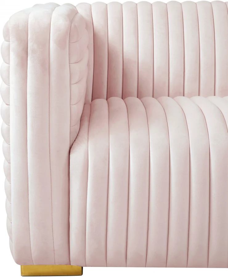 Ravish Velvet Upholstered Chair - Image 98