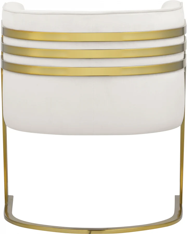 Rays Velvet Upholstered Accent Chair - Image 19
