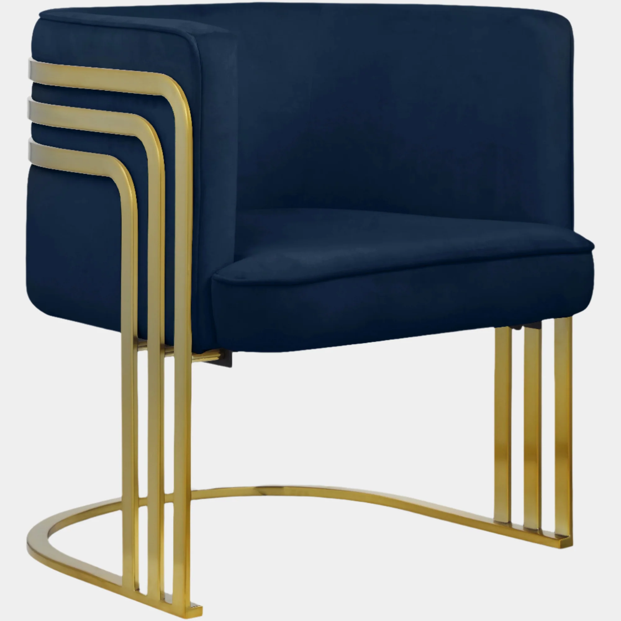 Rays Velvet Upholstered Accent Chair - Image 25