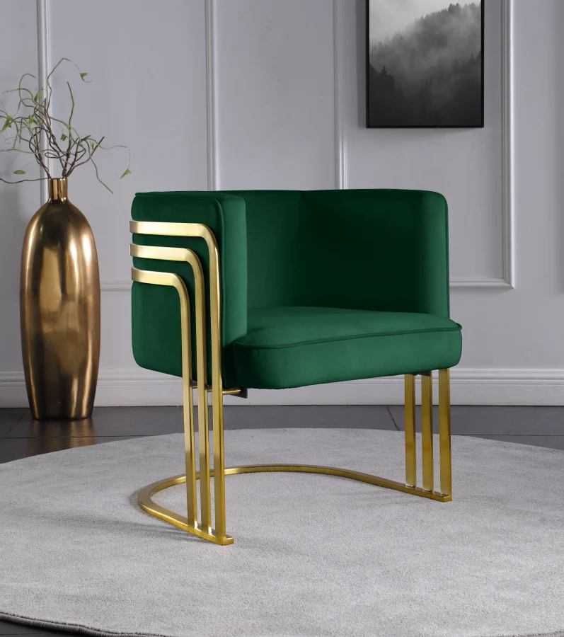 Rays Velvet Upholstered Accent Chair - Image 34