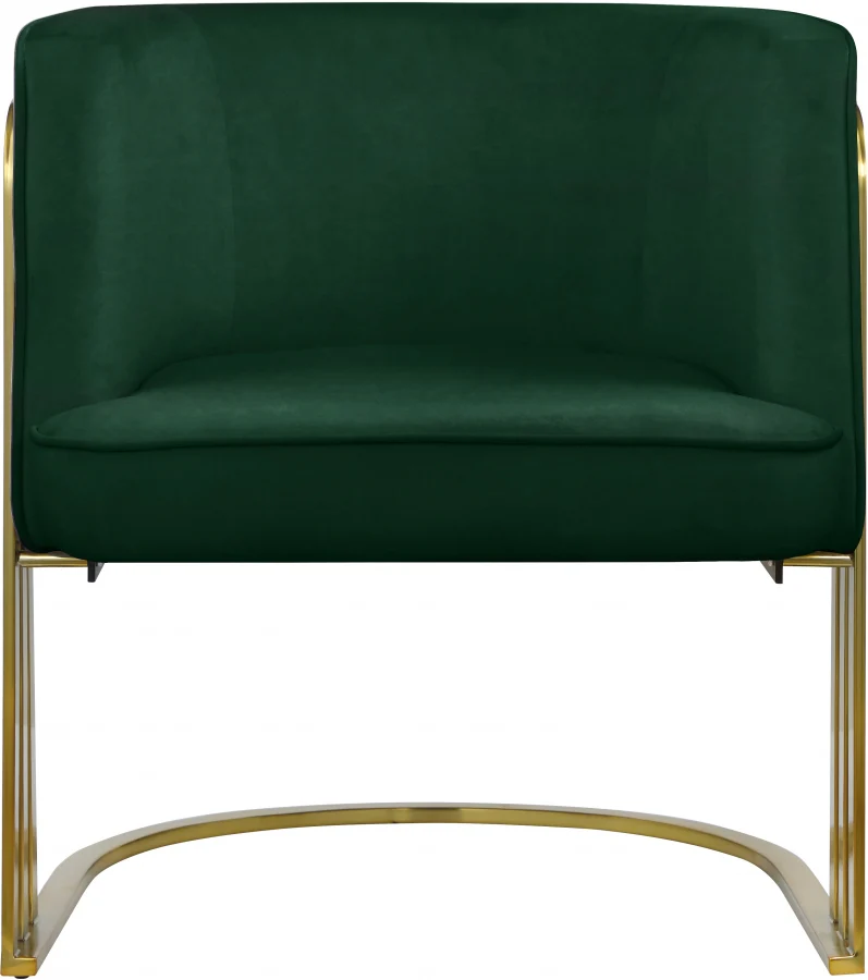 Rays Velvet Upholstered Accent Chair - Image 37