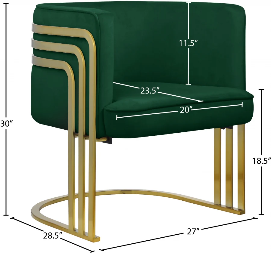 Rays Velvet Upholstered Accent Chair - Image 39