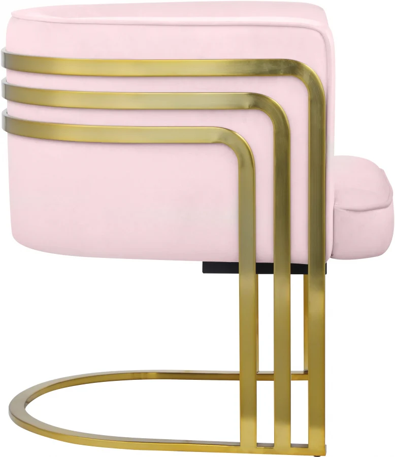 Rays Velvet Upholstered Accent Chair - Image 44