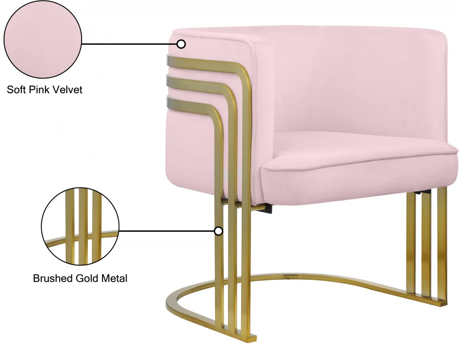 Rays Velvet Upholstered Accent Chair - Image 48