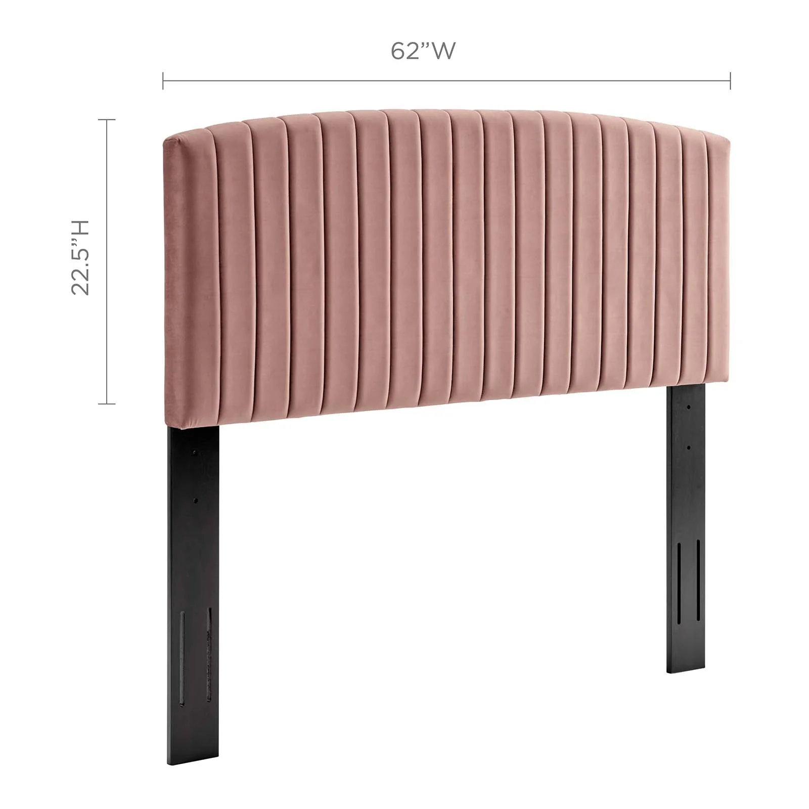 Rebecca Performance Velvet Headboard - Image 22