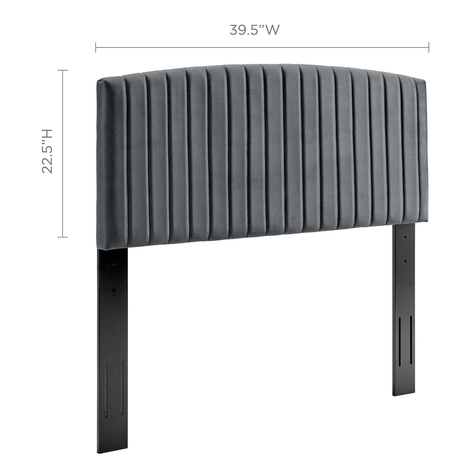Rebecca Performance Velvet Headboard - Image 6