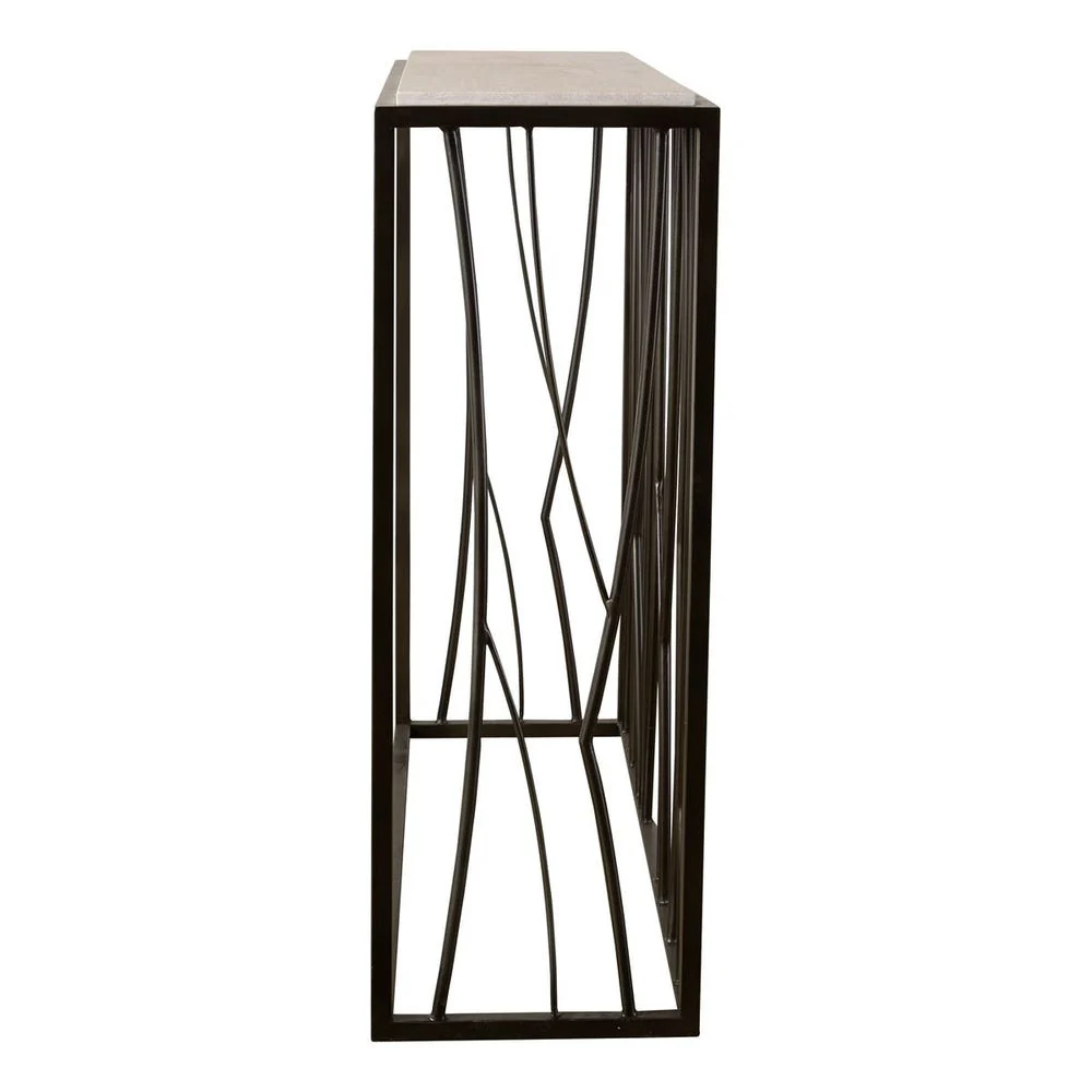 Reed Console Table, 2 CARTONS - Image 3