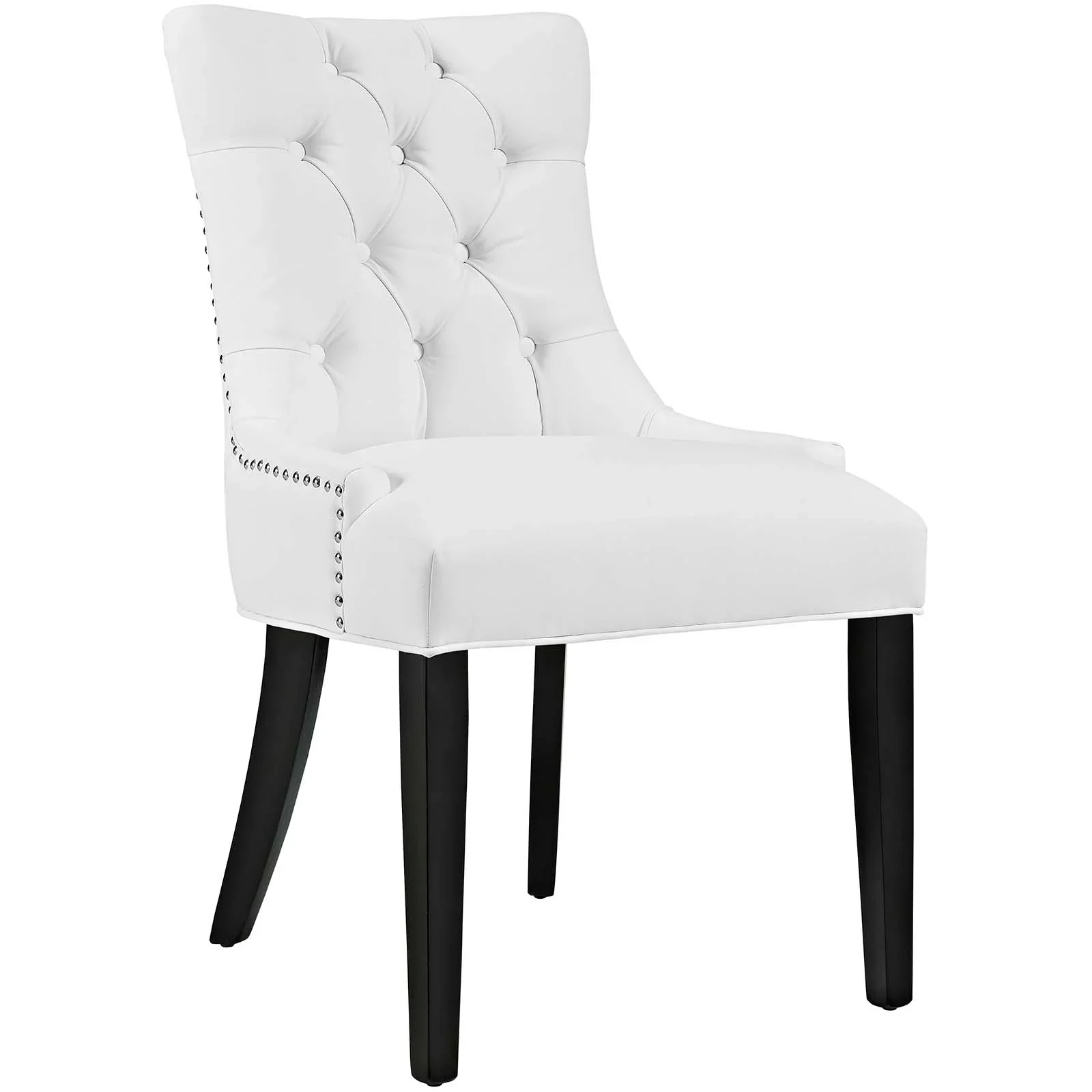 Regent Dining Side Chair Vinyl Set of 2 - Image 2