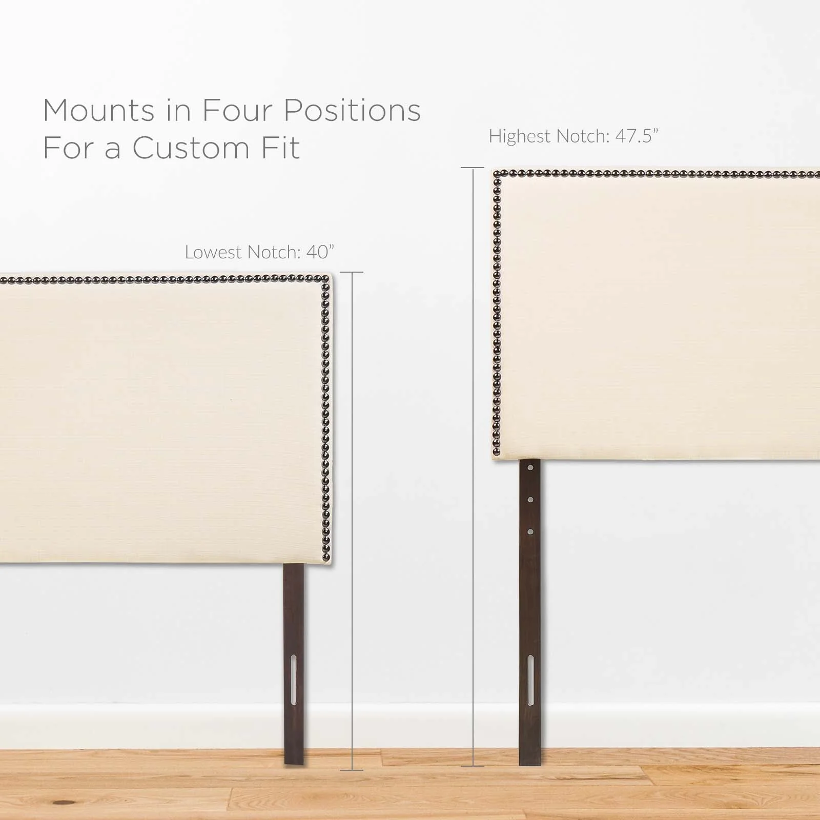 Region Nailhead Upholstered Headboard - Image 22