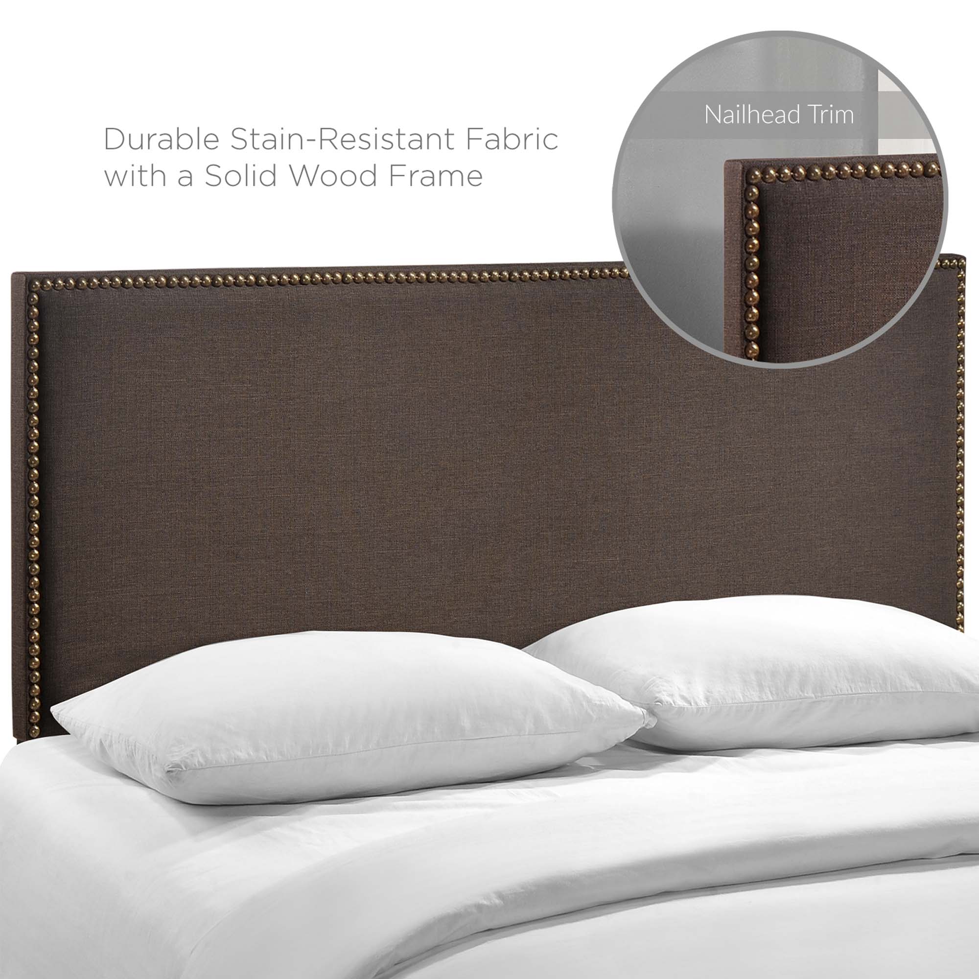 Region Nailhead Upholstered Headboard - Image 27