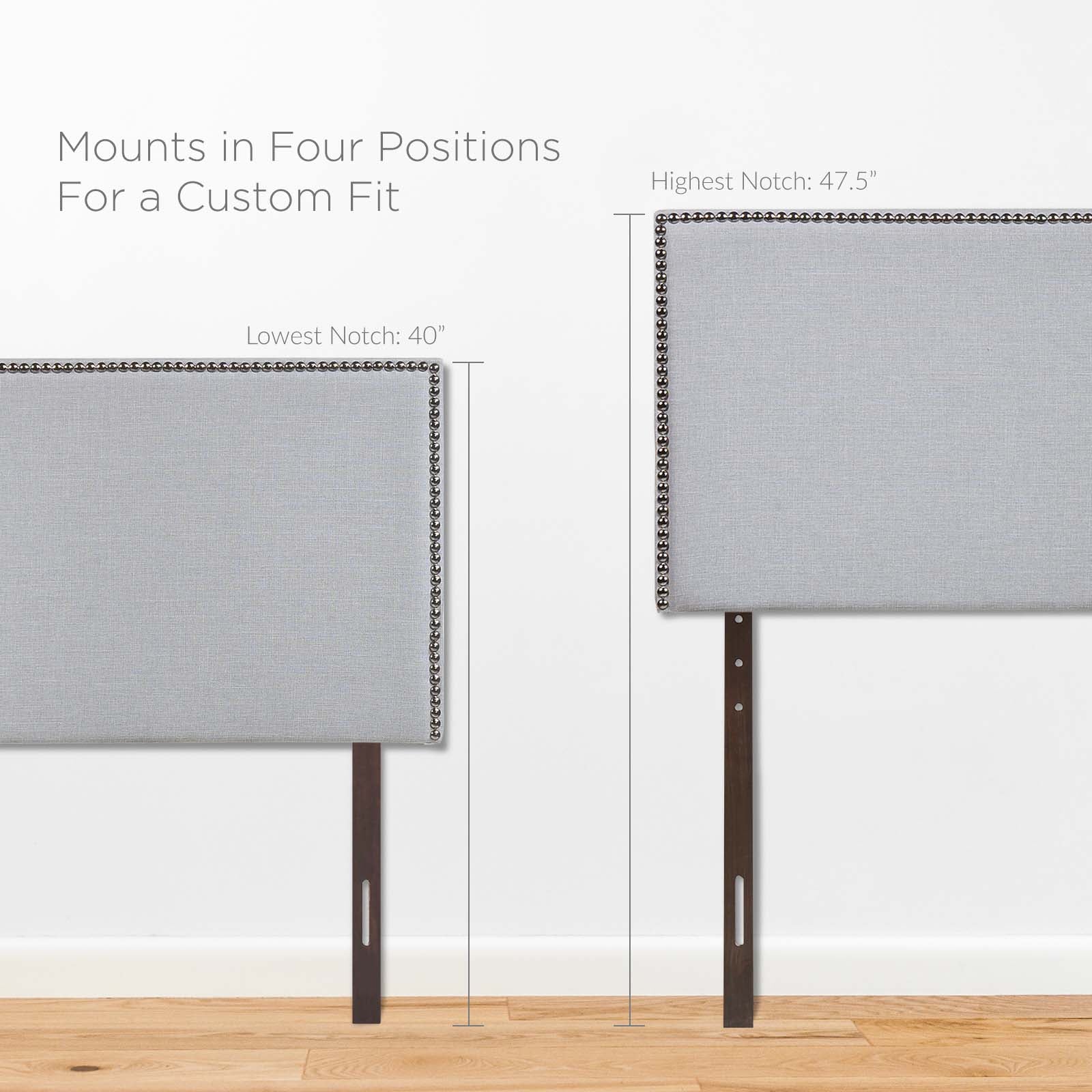Region Nailhead Upholstered Headboard - Image 36