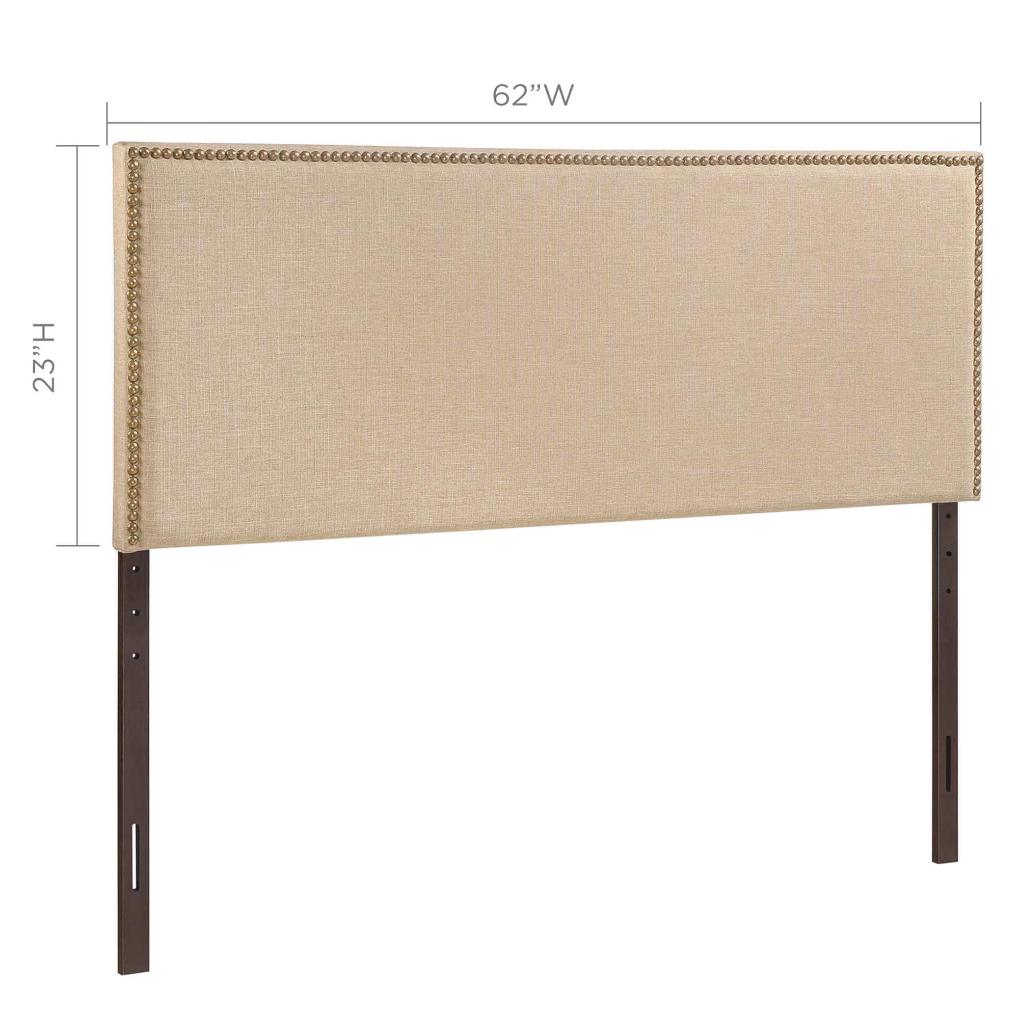 Region Nailhead Upholstered Headboard - Image 7