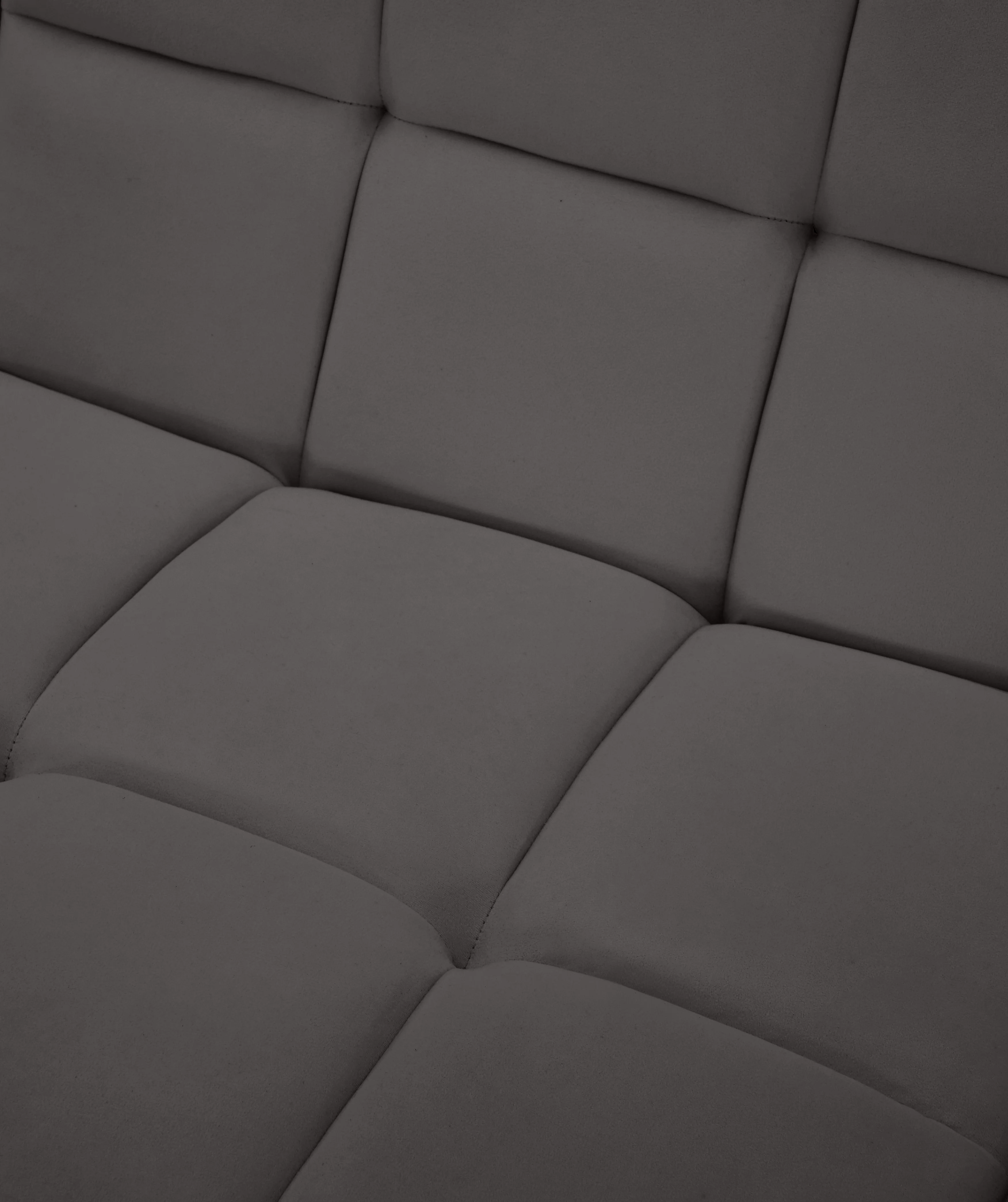 Relax Velvet Upholstered Armless Modular Chair - Image 20