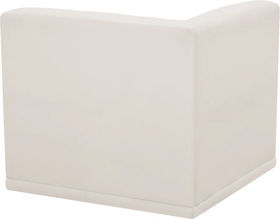 Relax Velvet Upholstered Corner Modular Chair - Image 25