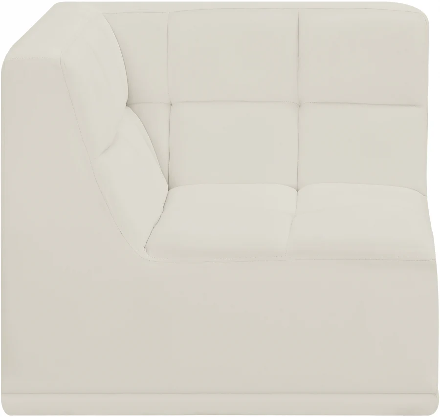 Relax Velvet Upholstered Corner Modular Chair - Image 26