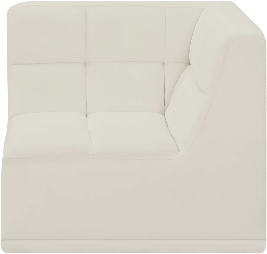 Relax Velvet Upholstered Corner Modular Chair - Image 27