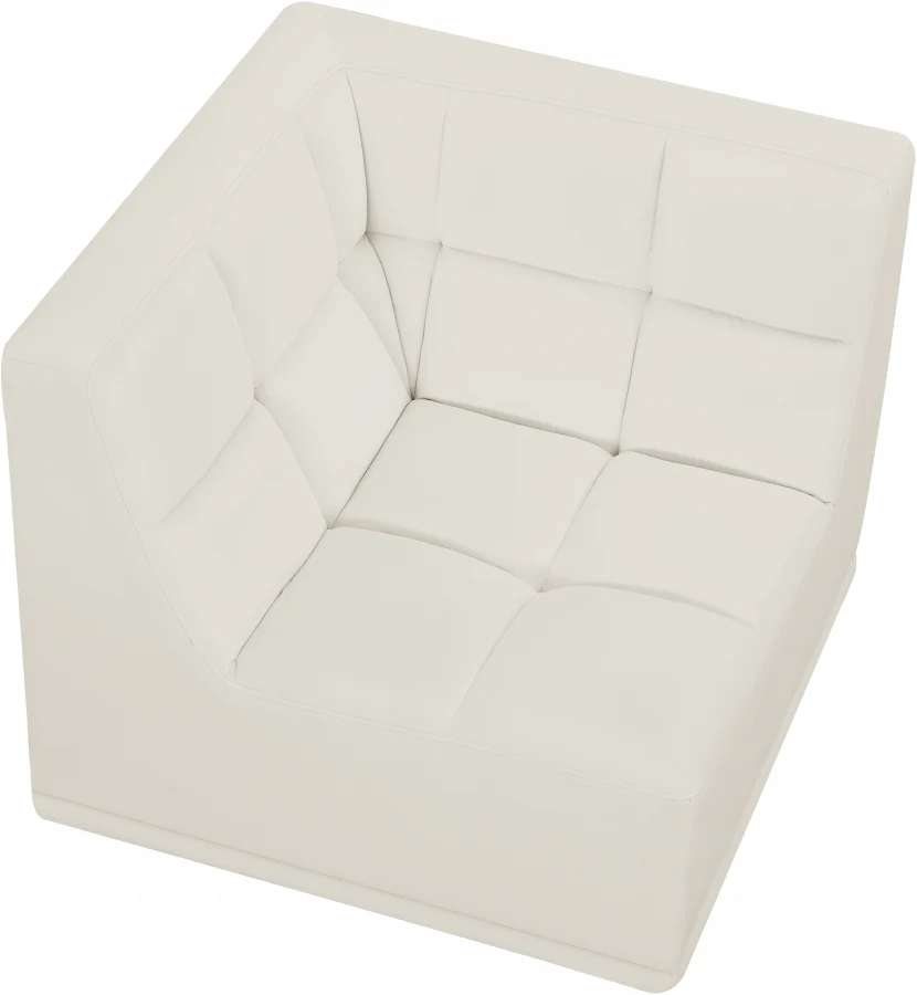 Relax Velvet Upholstered Corner Modular Chair - Image 28
