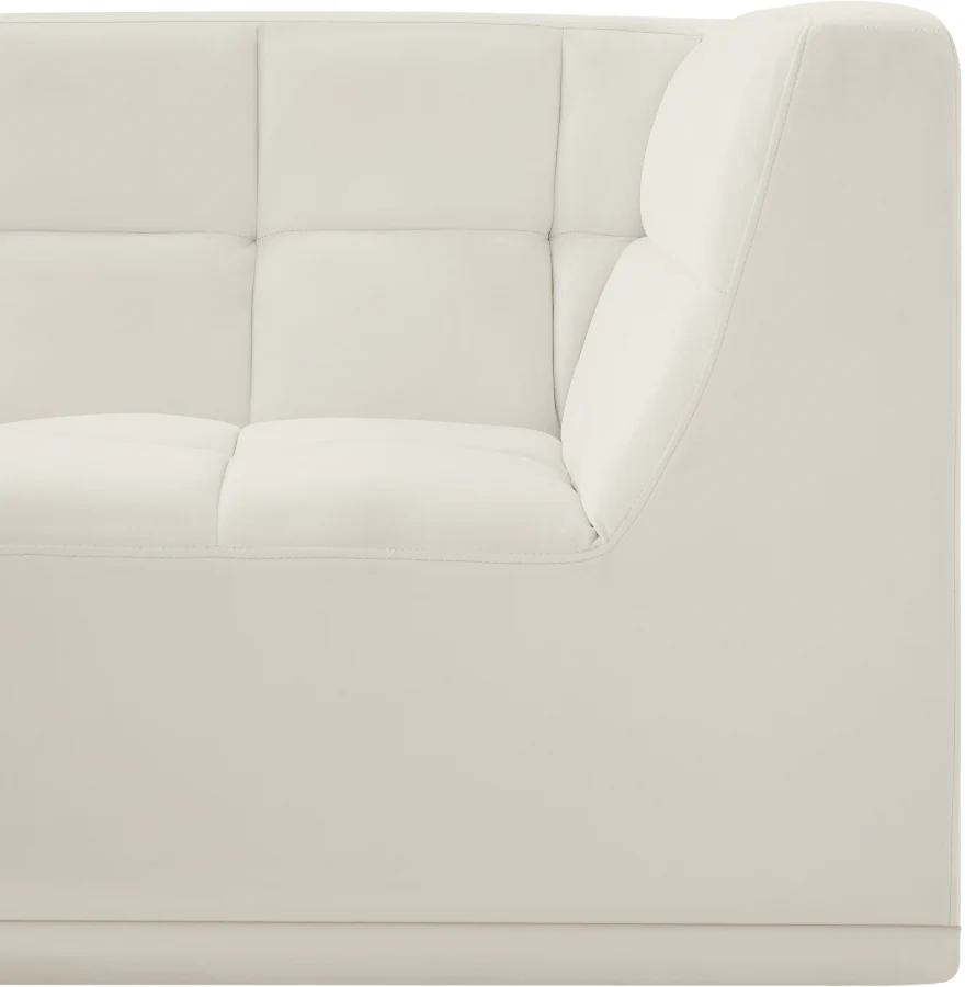 Relax Velvet Upholstered Corner Modular Chair - Image 30