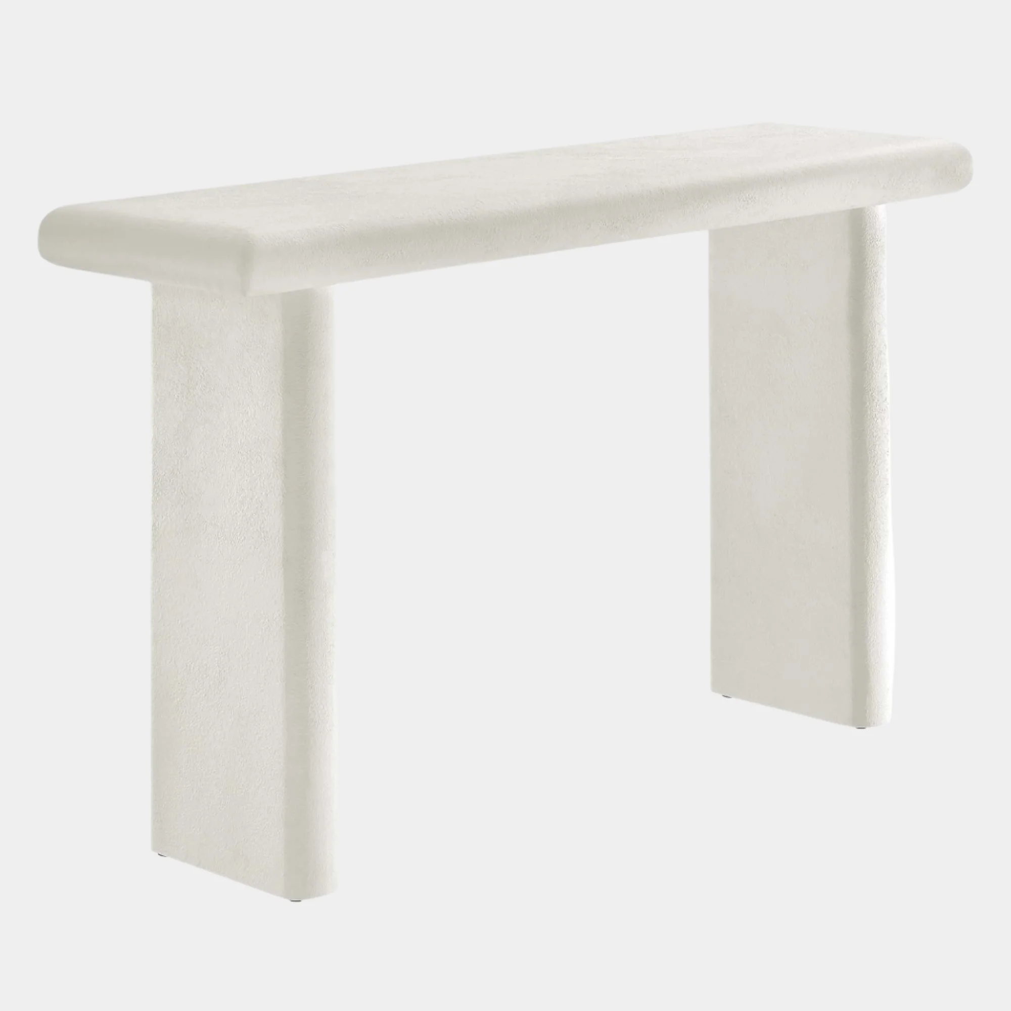 Relic Concrete Textured Console Table - Image 11