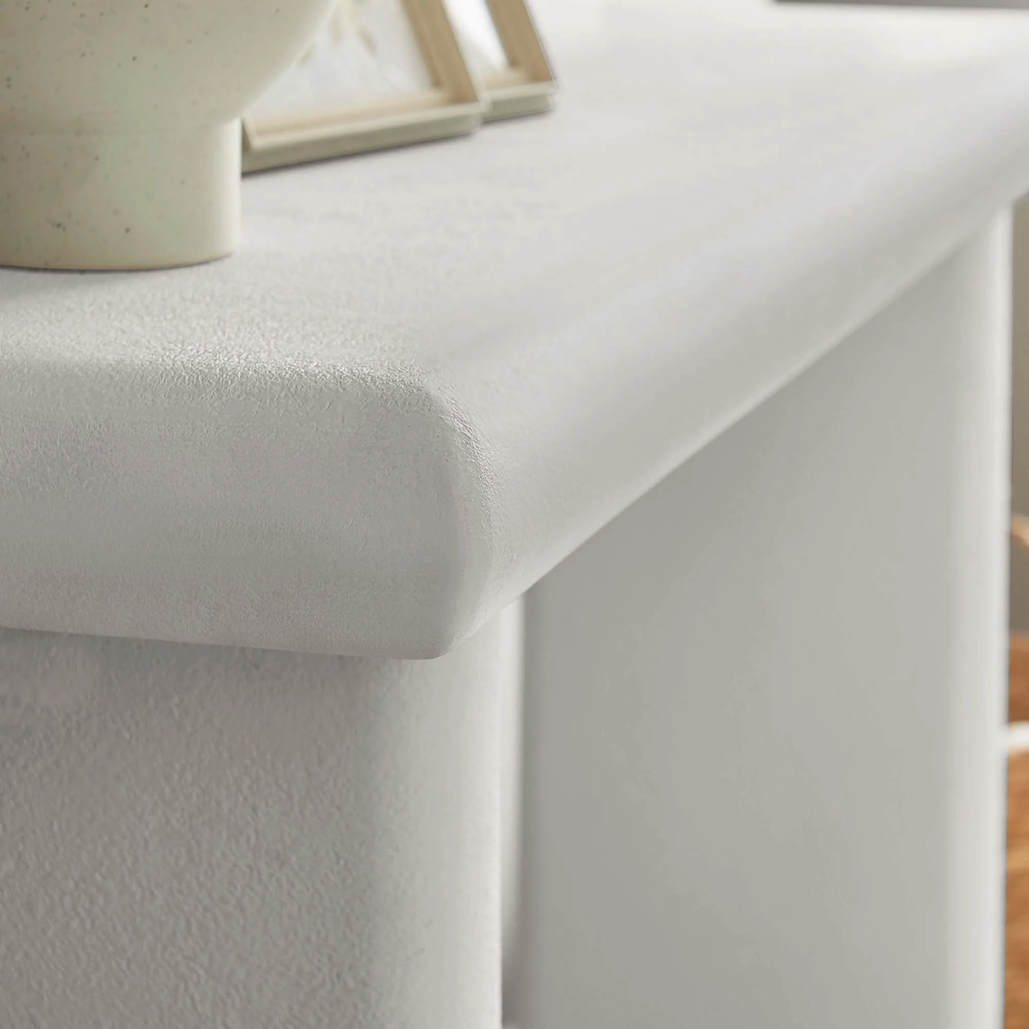 Relic Concrete Textured Console Table - Image 13