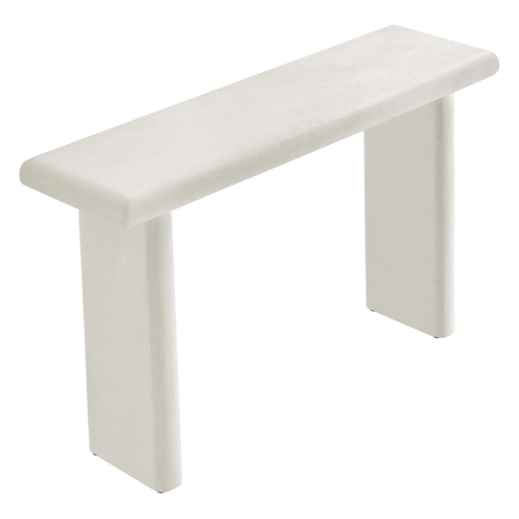 Relic Concrete Textured Console Table - Image 14