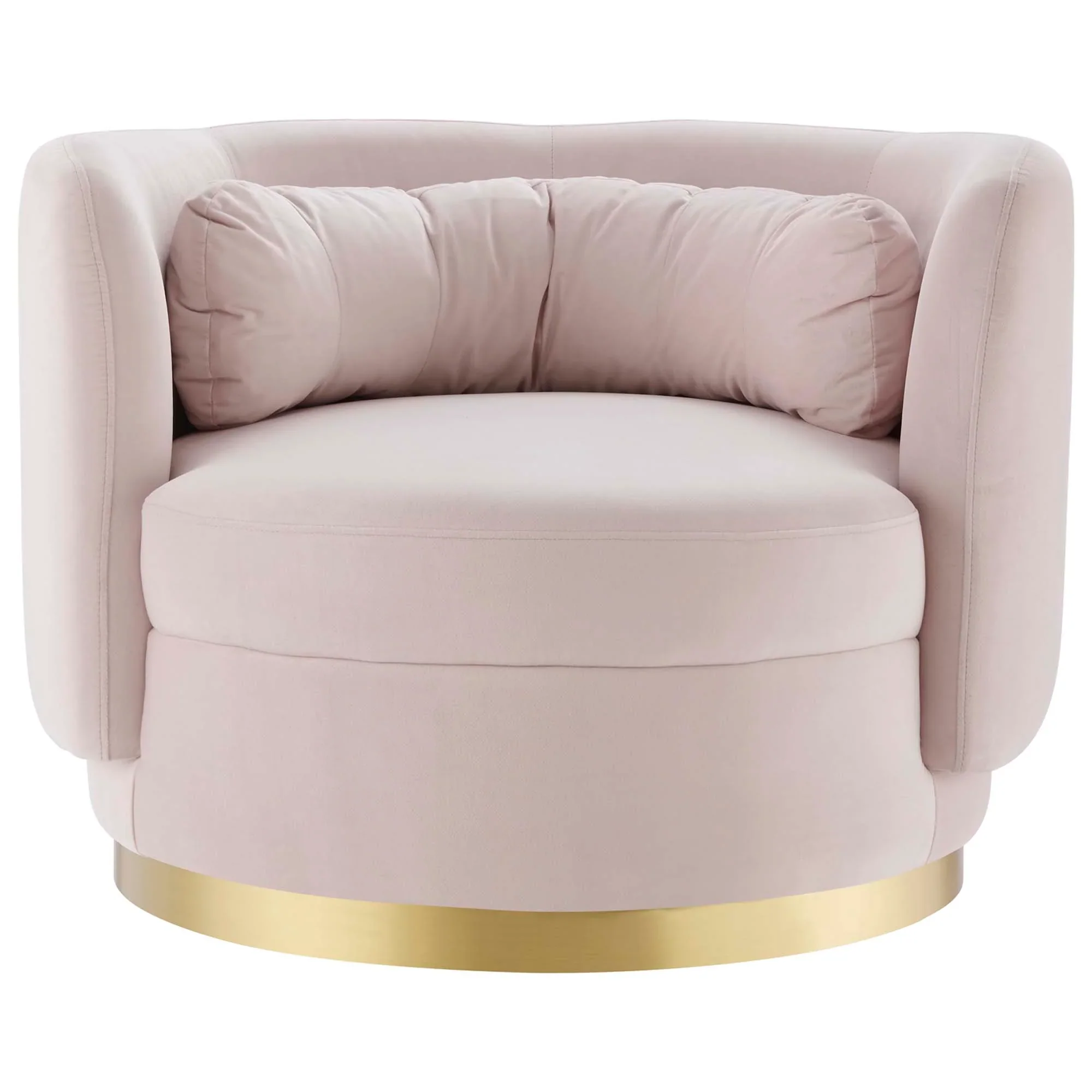 Relish Performance Velvet Swivel Chair - Image 3