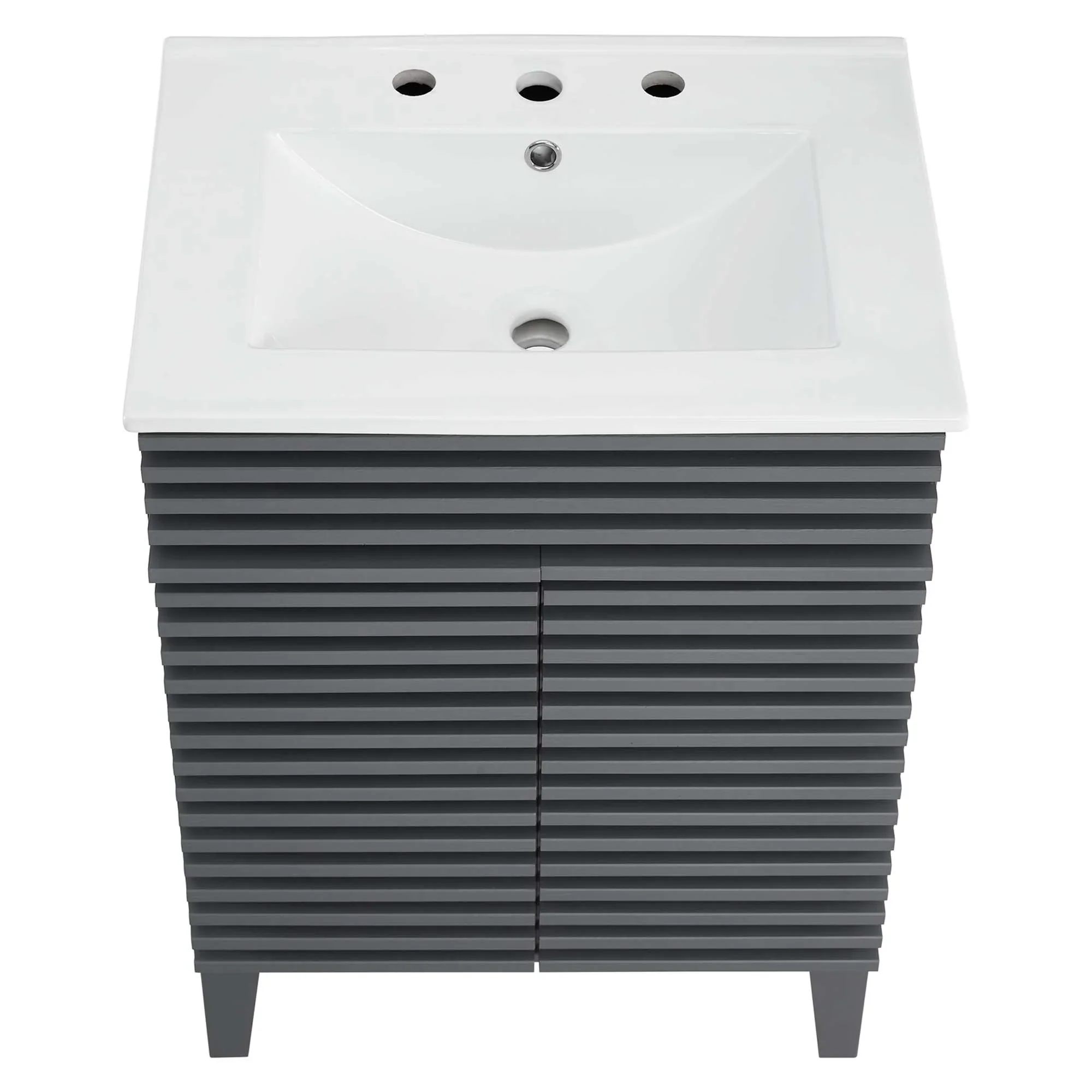 Render Bathroom Vanities with White Basin Included - Image 32