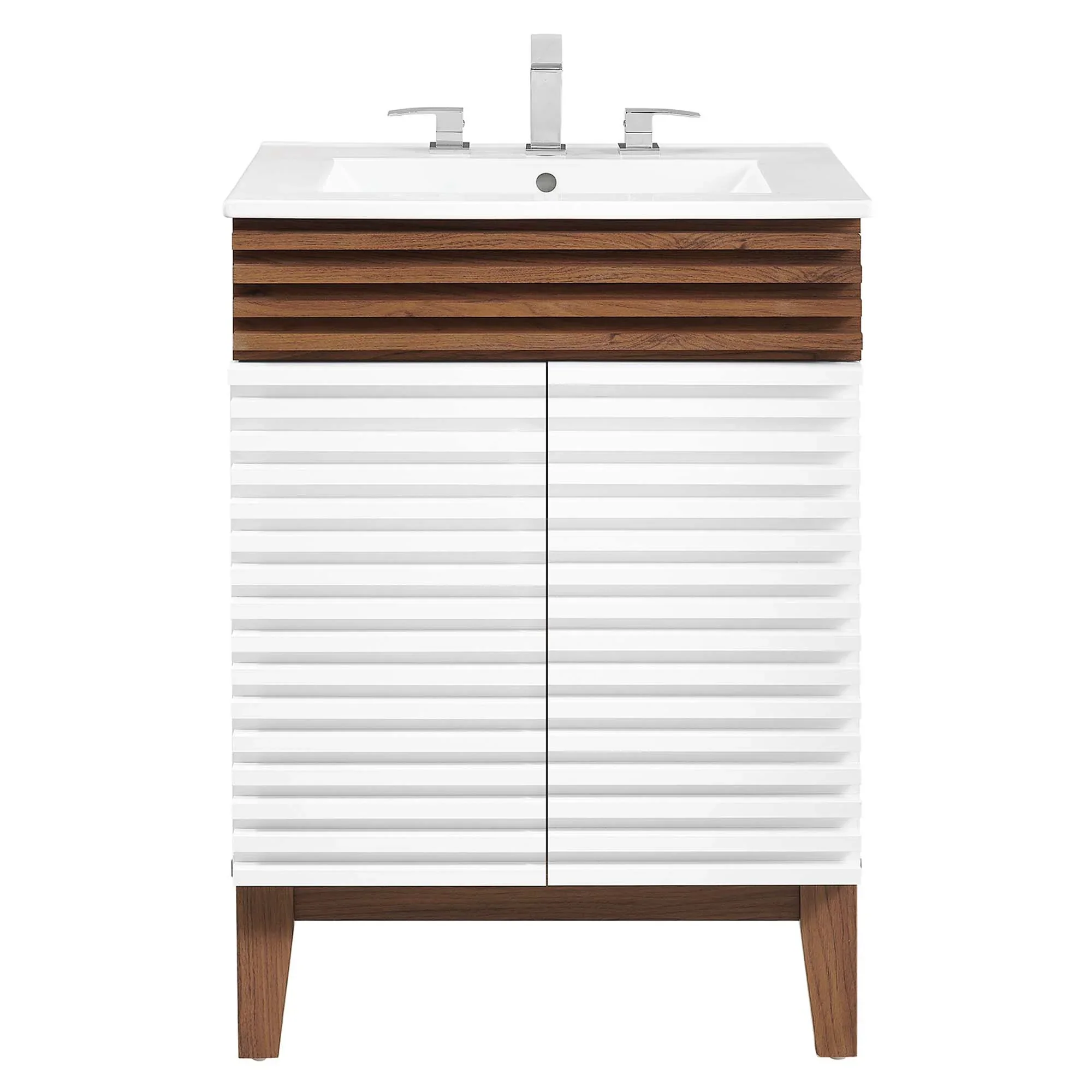 Render Bathroom Vanities with White Basin Included - Image 49