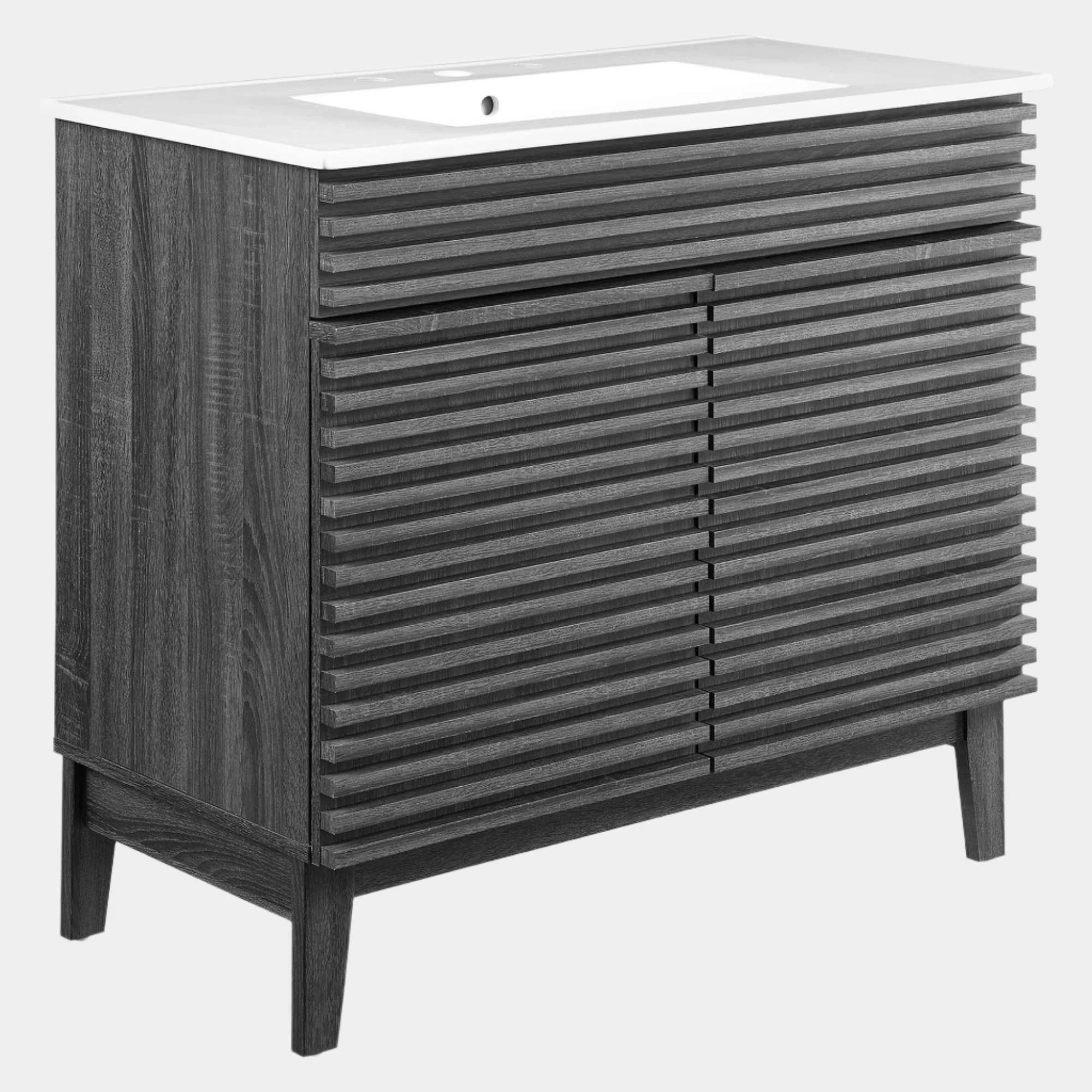 Render Bathroom Vanities with White Basin Included - Image 101