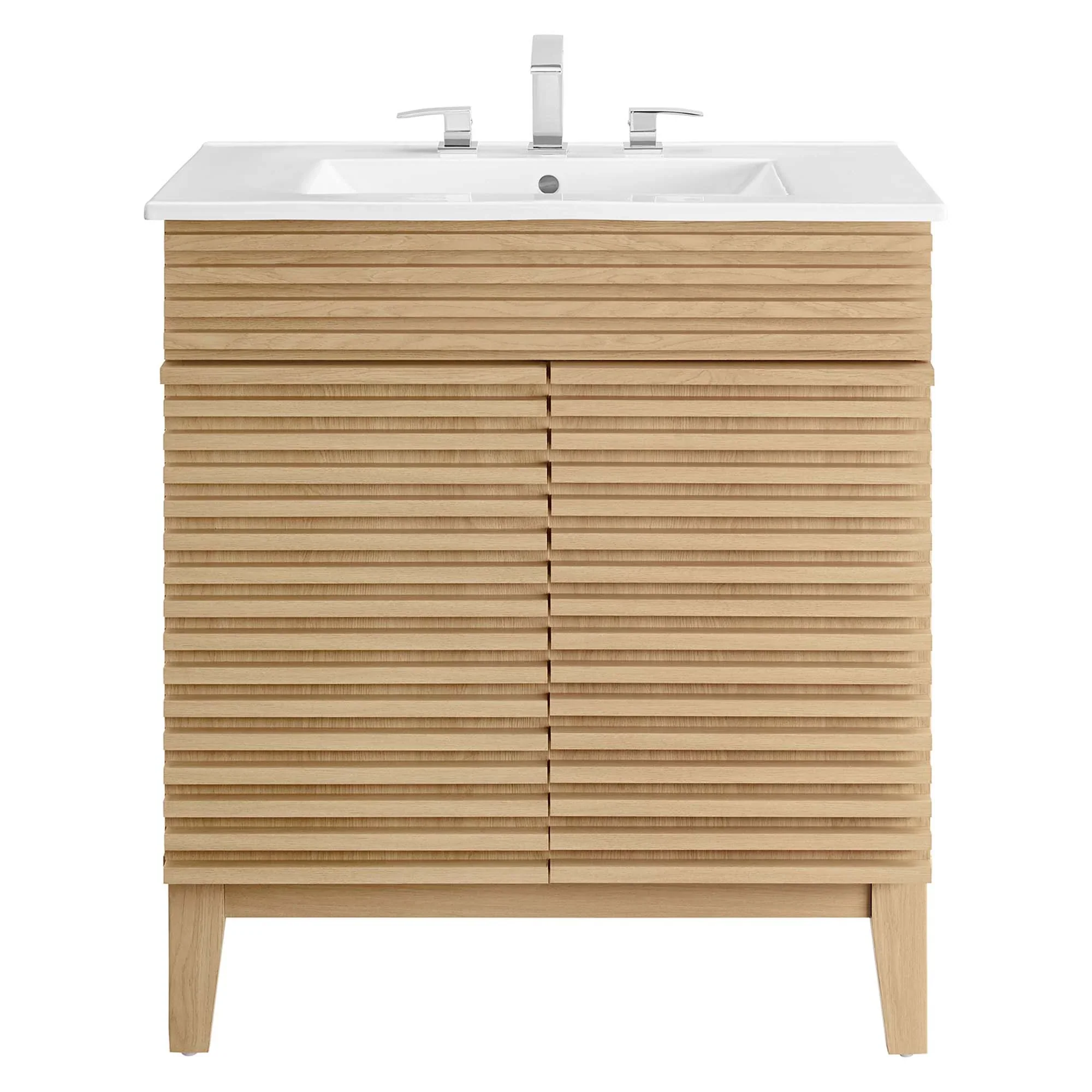 Render Bathroom Vanities with White Basin Included - Image 138