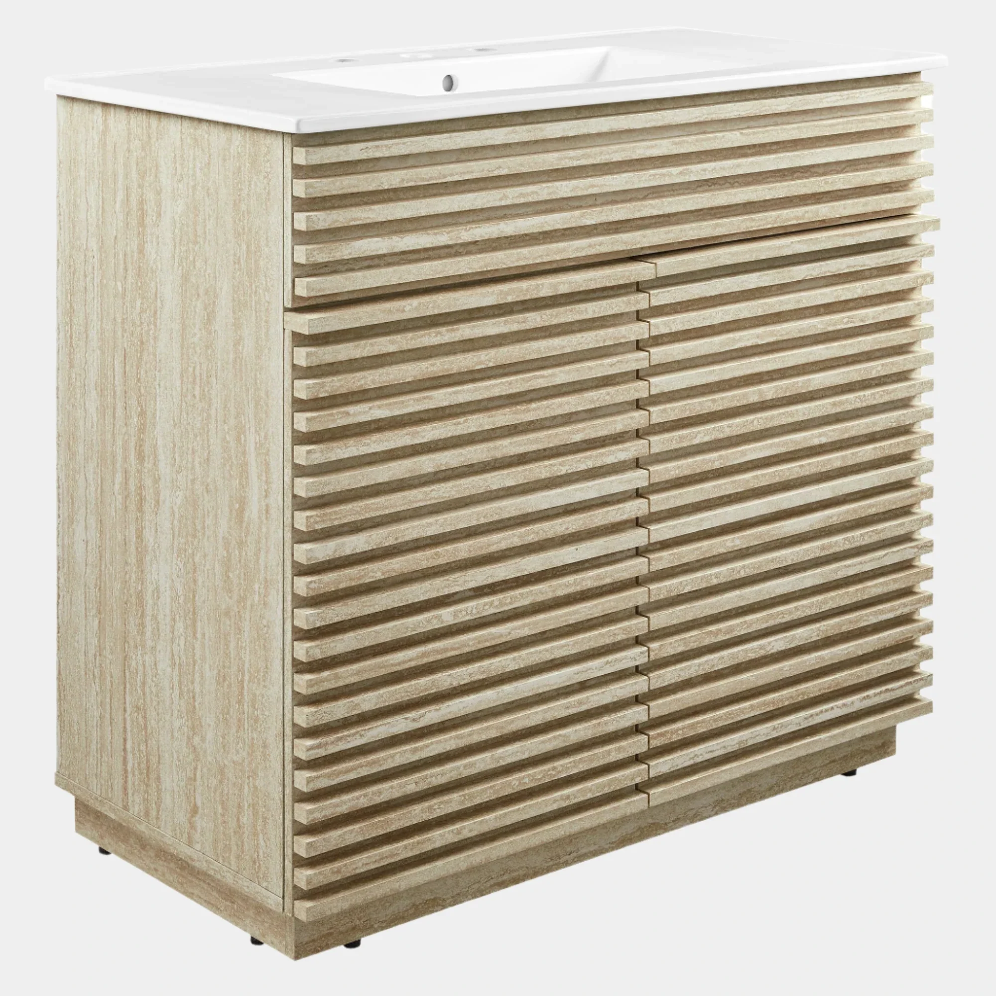 Render Bathroom Vanities with White Basin Included - Image 200