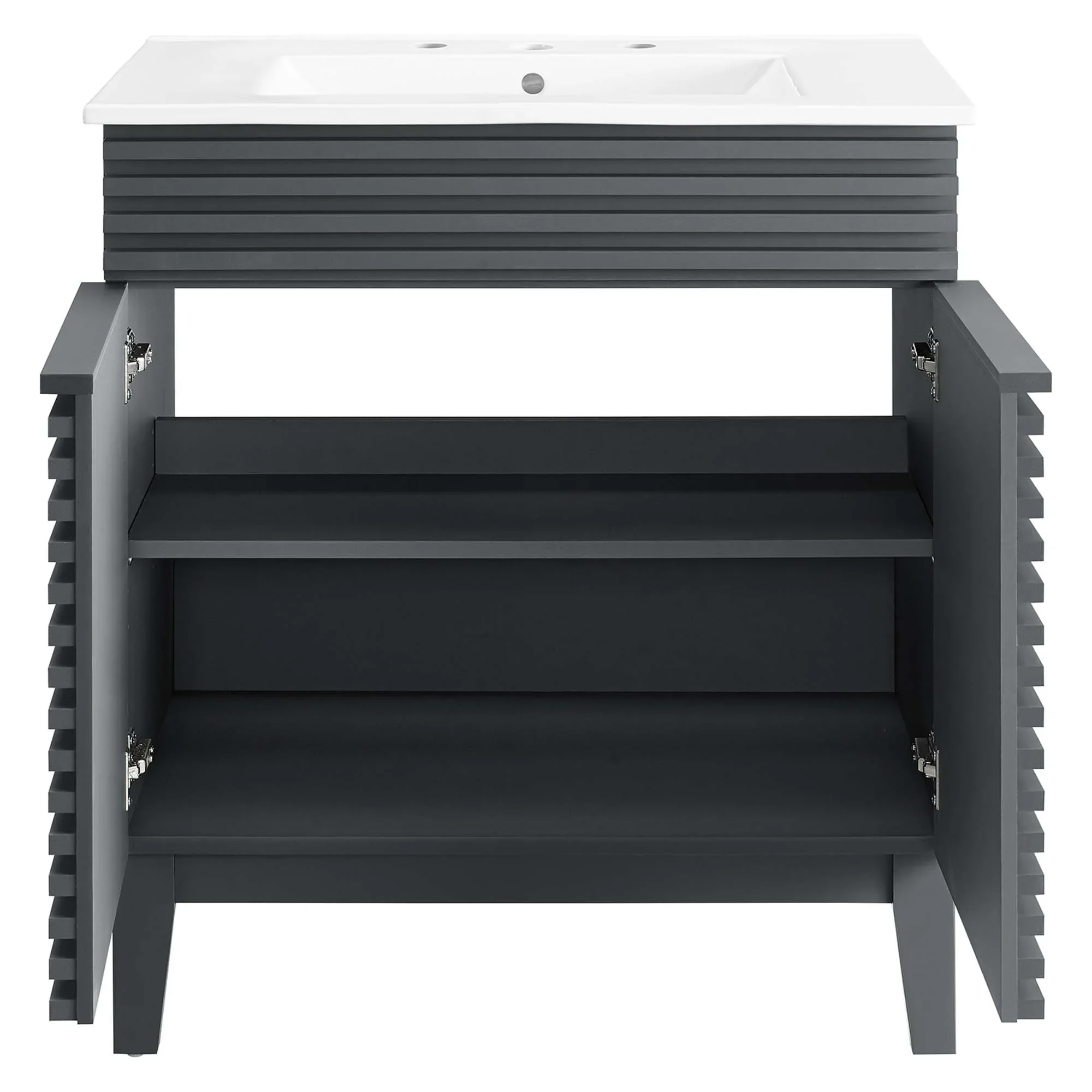 Render Bathroom Vanities with White Basin Included - Image 22